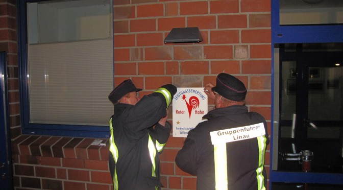 „Roter Hahn“ hält Einzug in Linau